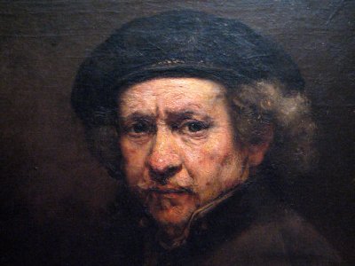 (8) Rembrandt van Rijn, Self-Portrait, 1659