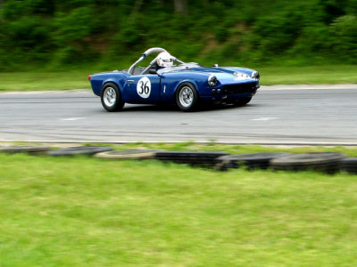 1964 Triumph Spitfire at Summit Point Raceway, W.Va.