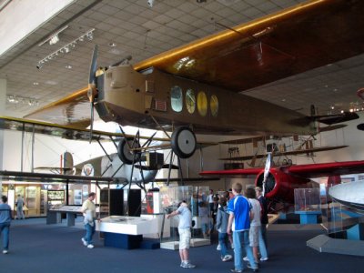 Fokker T-2, FIRST aircraft to fly nonstop coast to coast, May 1923. The flight took 26 hours and 50 minutes.