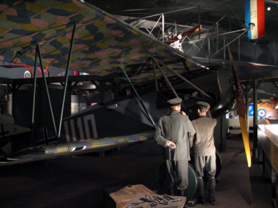 Fokker D.VII, German, World War I, 1918; captured on Nov. 9, 1918, when its pilot mistakenly landed on a U.S. airfield.