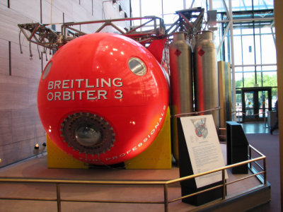 Breitling Orbiter 3 Gondola, FIRST nonstop flight around the world by a balloon, March 21, 1999.