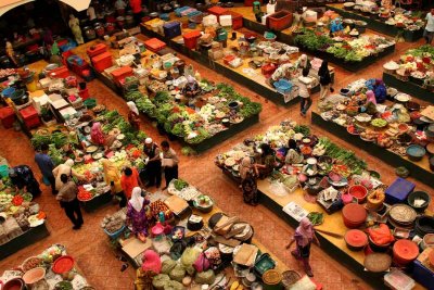 Kelantan market.