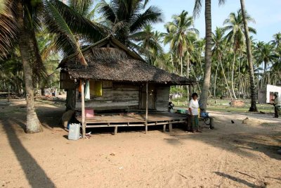 Rantau Abang-Fisherman hut