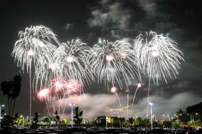 Putrajaya fireworks competition.