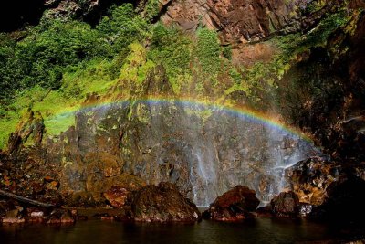 Rainbow waterfalls