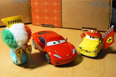 Ferrari Fans with their beloved car!