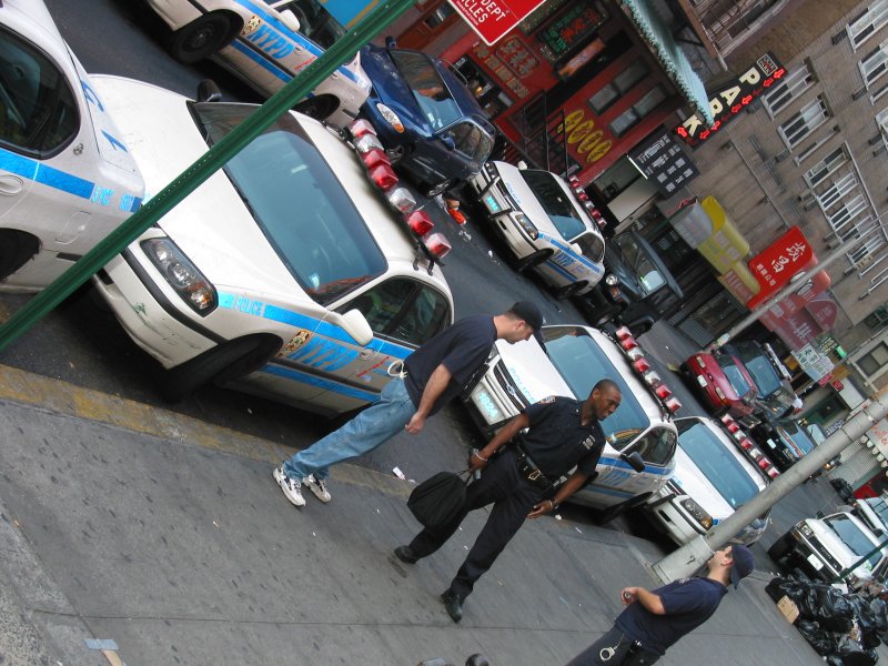 Shift Change, NYPD 5th Precinct Station