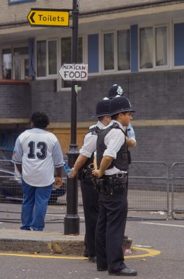 London cops monitor Carnival