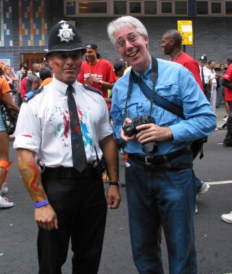Photographer and Bobbie at Carnival