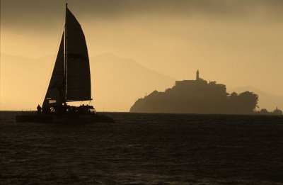 4-06-Alcatraz and Sunset