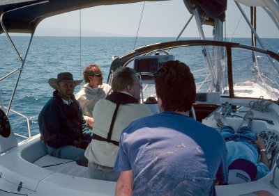 Marina del Rey to Catalina Harbor, 4.Jul.2000