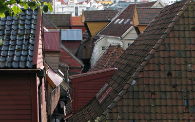 Mnga olika tak-vinklar, Bergen
