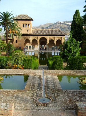in the nazarin palace at the alhambra