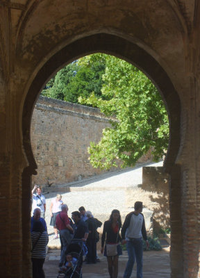 gate in the alhambra