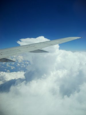 a cumulonimbus greeted me in the sky over texas