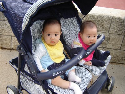 在公園裡