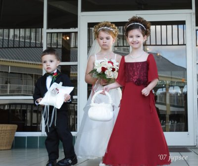 the little wedding party