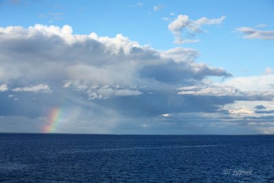 rainbow on the bay