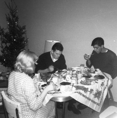 Christmas dinner with shipmates