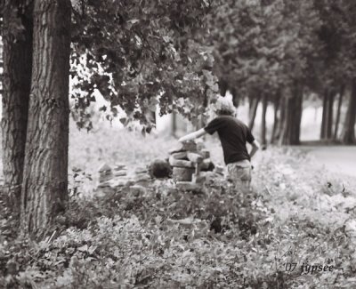 building the cairn