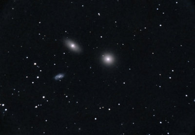 M105-NGC 3384-NGC 3389