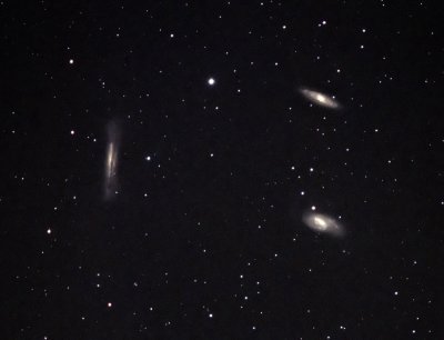 The Leo Trio (M65, M66, NGC 3628)