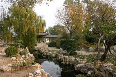 Daming Hu 1: typisch chinesischer Garten / typical chinese garden