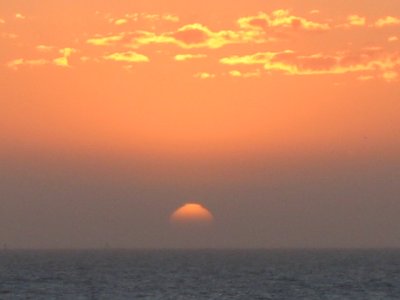 19 october sunset St Kilda