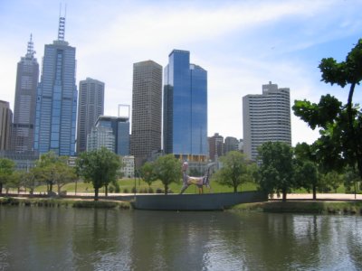 19 november City view and the river Yarra