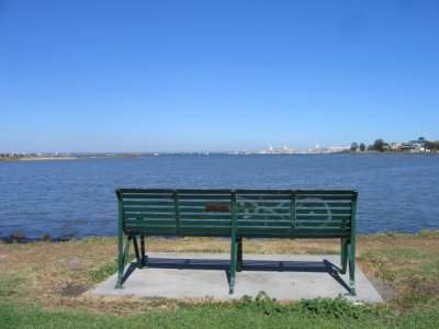 10 march bench view of Williamstown