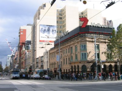 An impression of Flinder Street