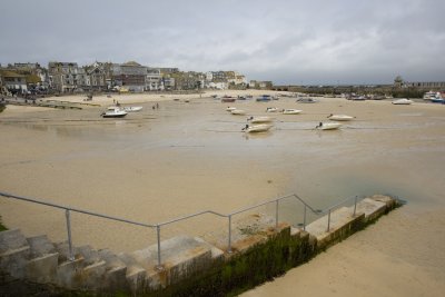 UK-Cornwall St Ives the harbour