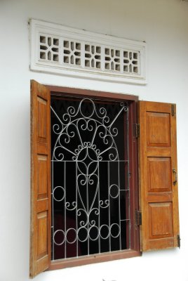 Luang Prabang Window with Grill