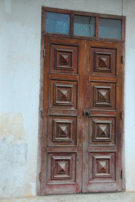 Luang Prabang Wooden Door
