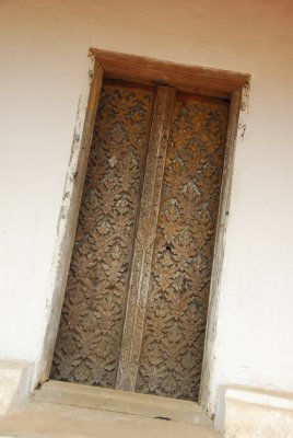 Luang Prabang Wooden Door 1