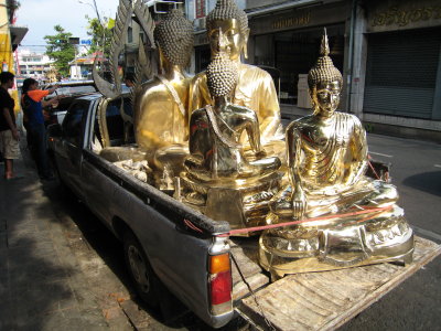 Buddhas on a Truck
