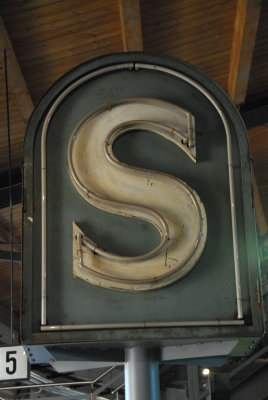 Old S Bahn Sign