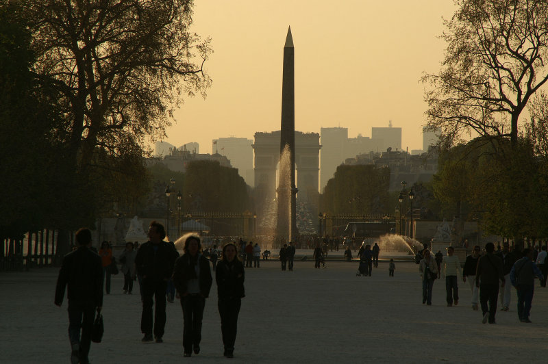 Concorde and L'Arc.