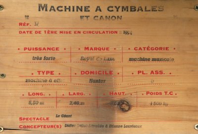 Machine  cymbales