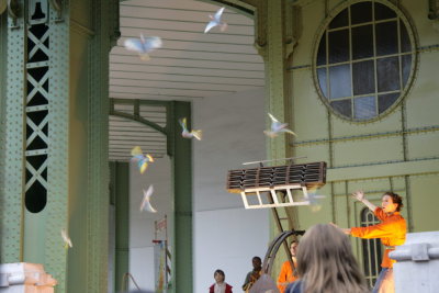 Machine  tirer les oiseaux mcaniques