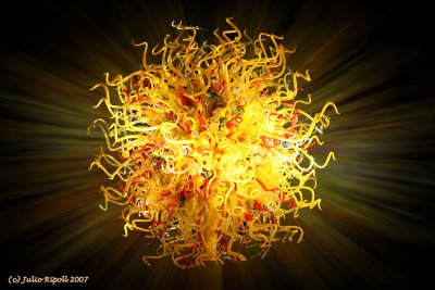 Chihuly Art - The Sun