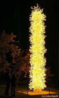 Chihuly Art - Neon Tower