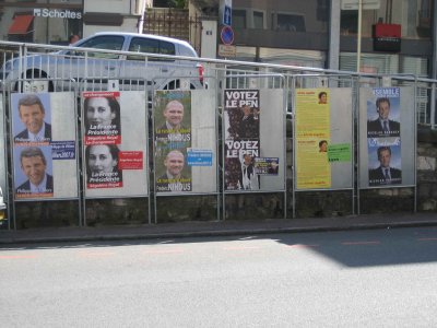 La France est en pleine campagne lectorale prsidentielle