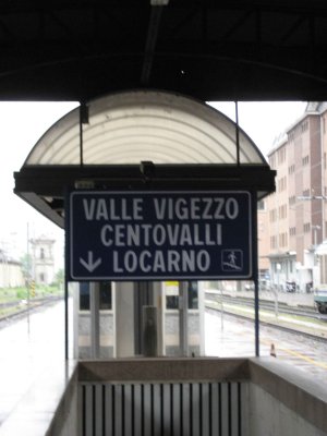 Le chemin le plus court entre Lausanne  Locarno passe par Domodossola (du moins en train)