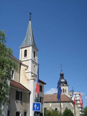 Les glises St-Franois et St-Maurice