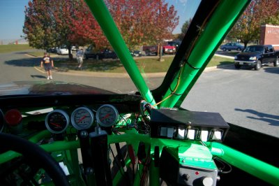 View from the cockpit