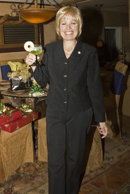 Carol with Martini