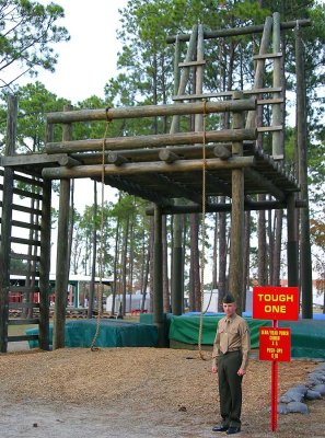 At the Confidence Course