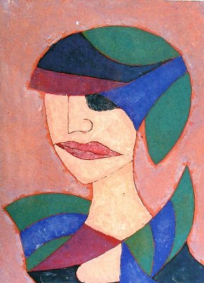 woman face-14x18- Acrilic on panel-1998.JPG