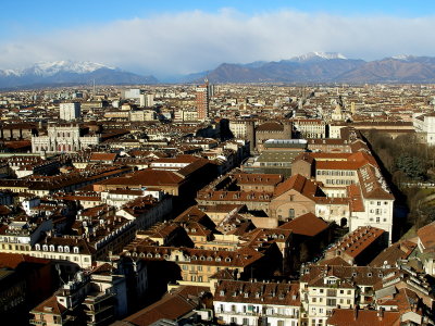 Skyline of Turin - Italy